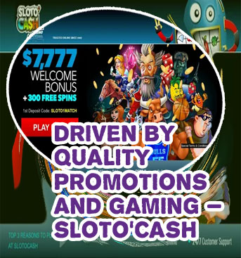 Sloto cash casino welcome bonus